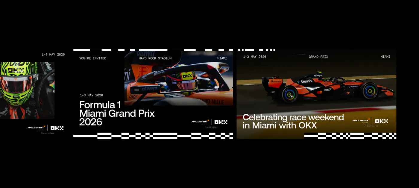 OKX × F1 Miami Grand Prix partnership campaign